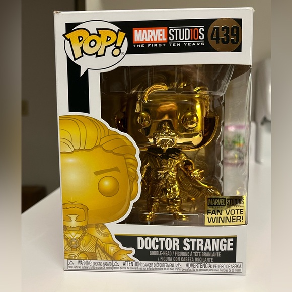Dr. Strange Gold  Funko Pop #439 - Picture 2 of 8